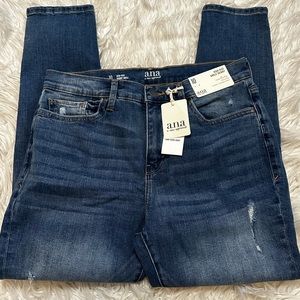 NWT! $49! Ana High Rise Denim Women’s Jeans Size 10 Skinny Stretch